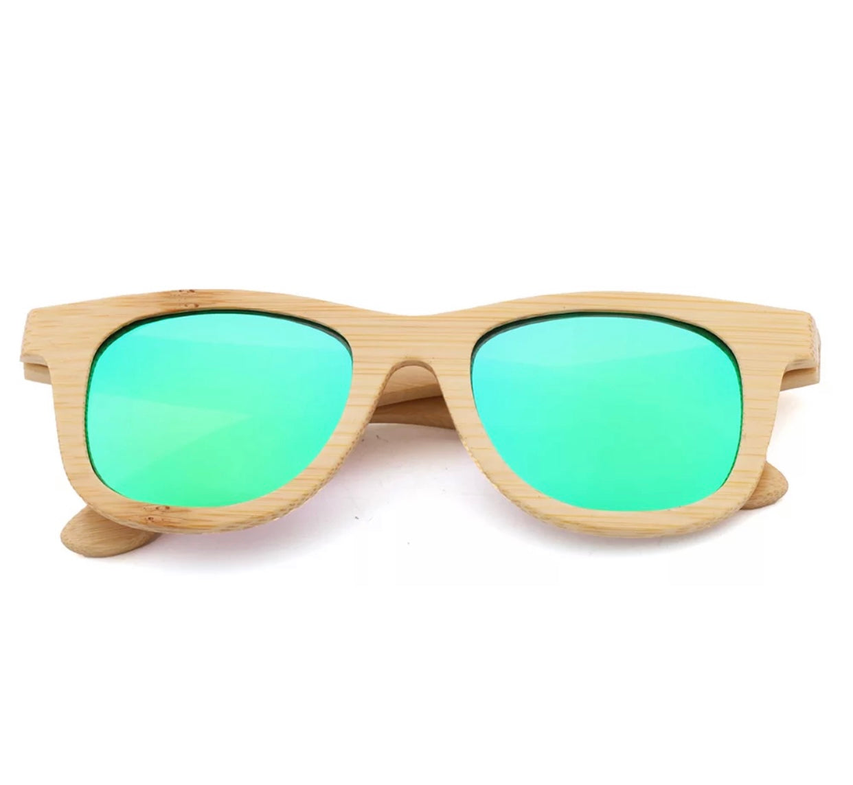 JAXON Eco-friendly Polarized Bamboo Sunglasses for Kids (includes